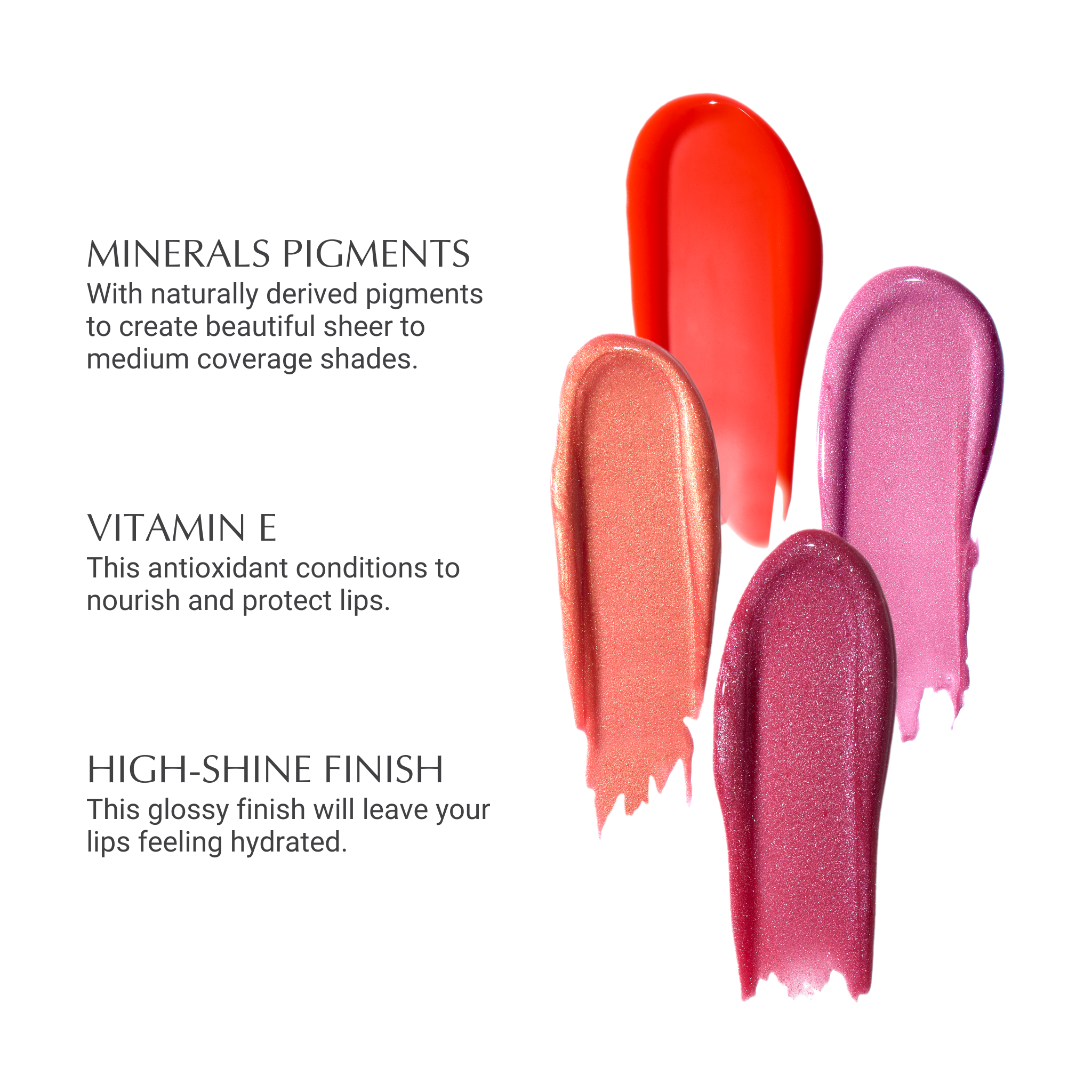 LIPSHINE LIP GLOSS - SHEER PINK SHIMMER - LG63