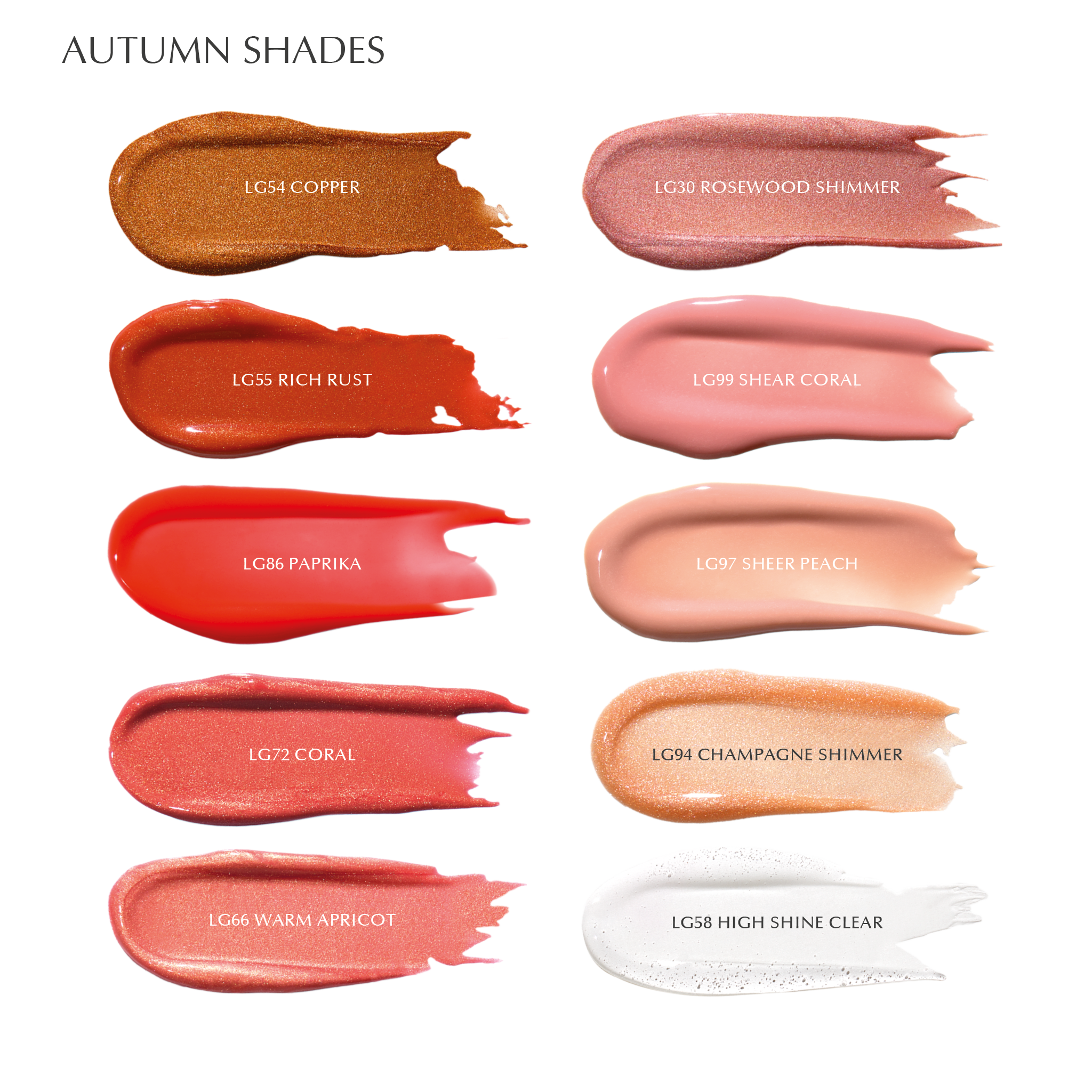 LIPSHINE LIP GLOSS - ROSEWOOD SHIMMER - LG30